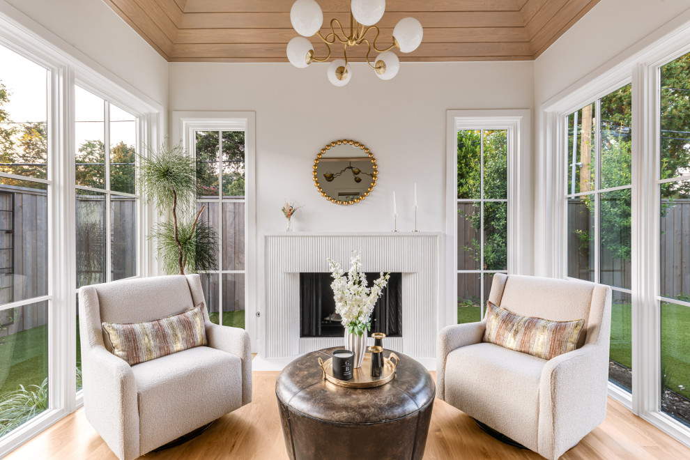Glen Falls - Transitional - Sunroom - Dallas - by New Leaf Custom Homes ...