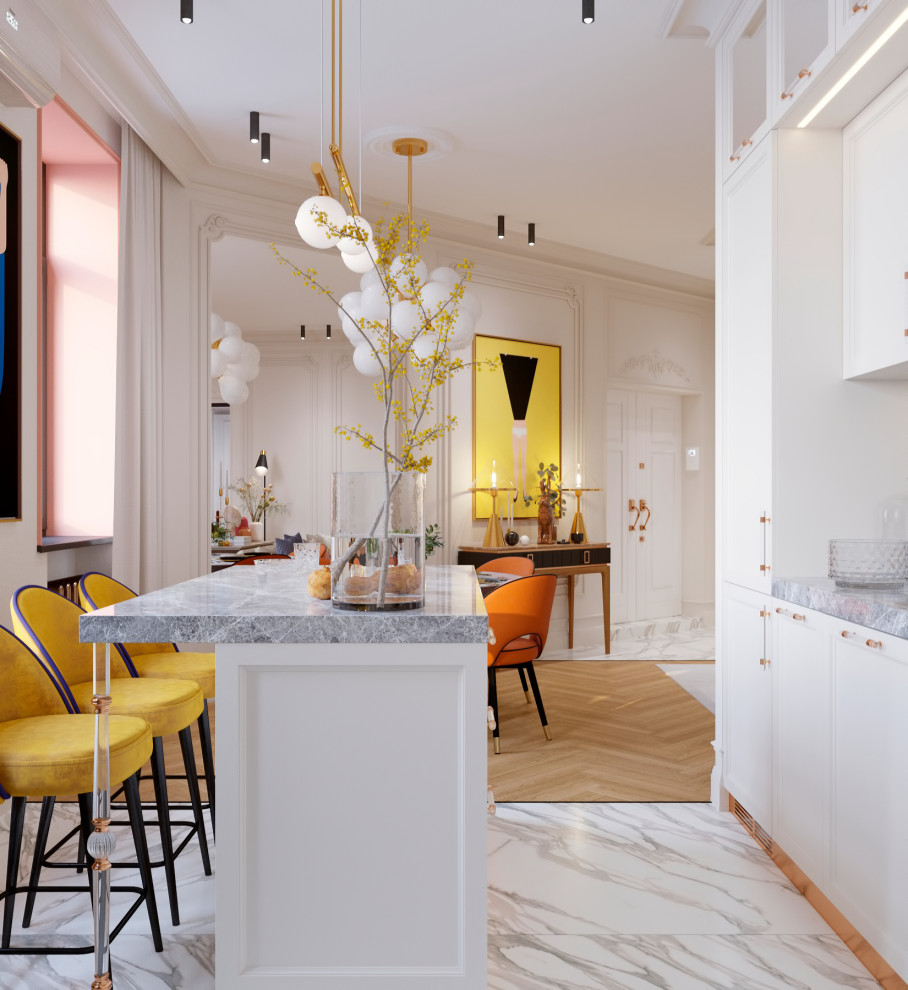 Белая Московская сталинка