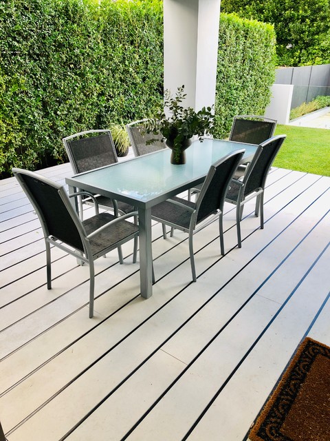 Custom Hardie Deck modern-deck