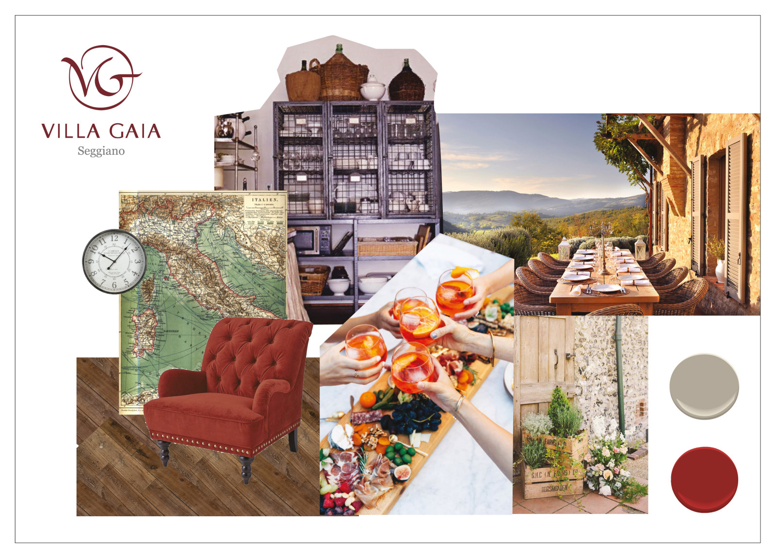 Концепция ресторана в Италии