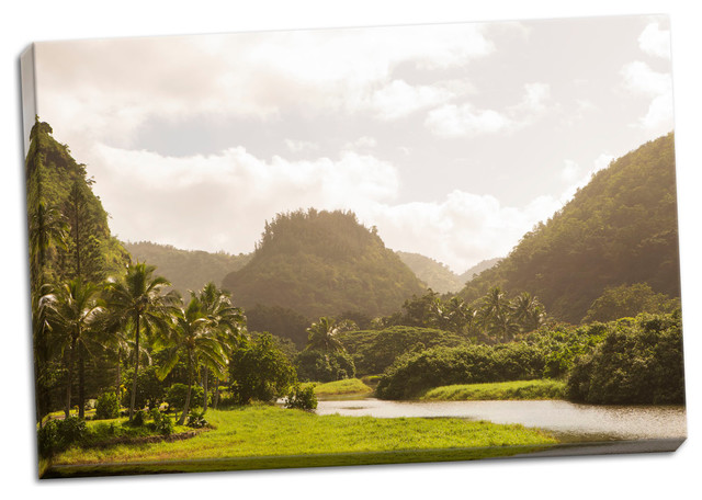 Fine Art Photograph, North Shore Hawaii, Hand-Stretched Canvas