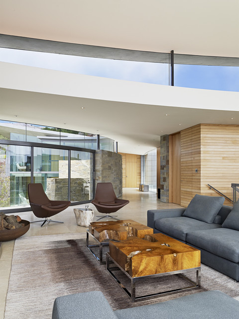 Modern Living Room contemporaneo-salon