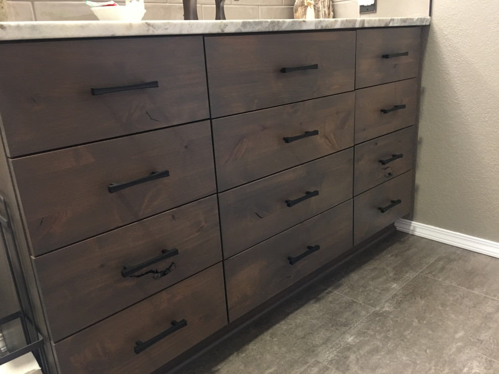 Inspiration for a transitional home design remodel in Seattle