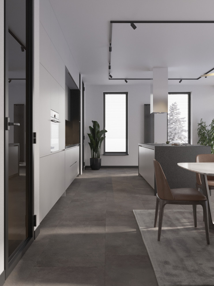 Дом Минимализм в пос.Позелы