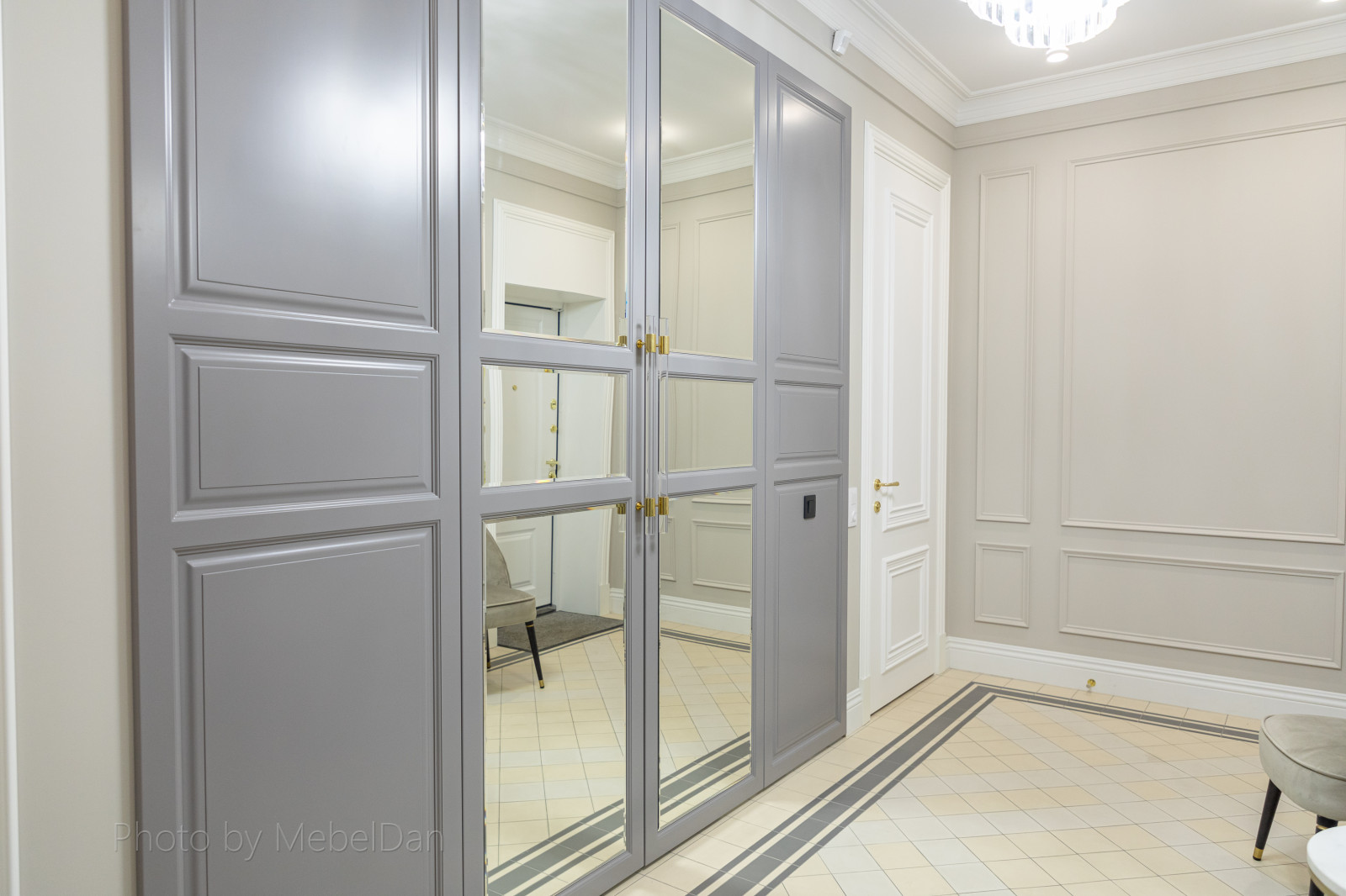 Добротная и умеренная классика на площади 160м2