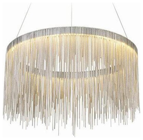 modern chain chandelier