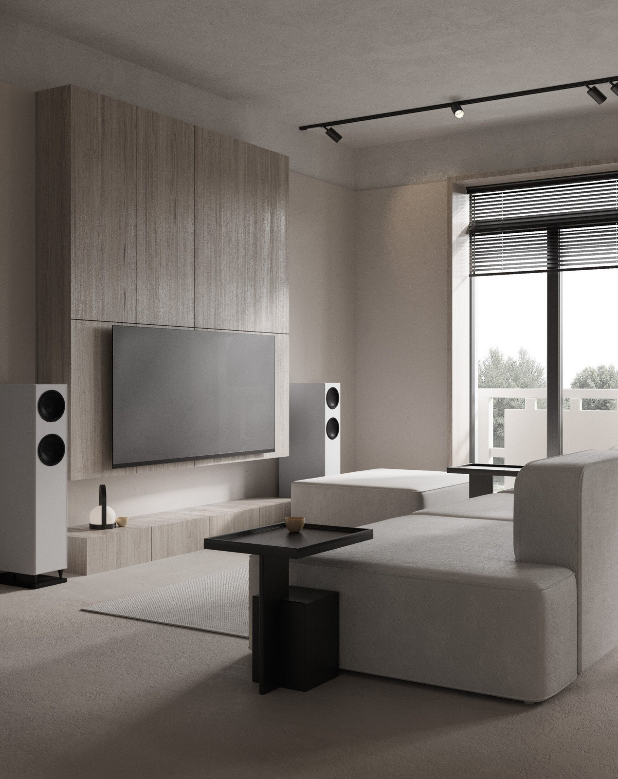 Дизайн-проект двухкомнатной квартиры 75 м2