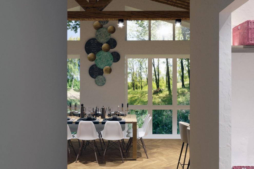 Гостиная и холл в доме поз сдачу в аренду