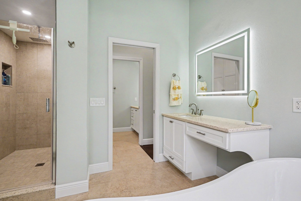 Waterfront Home Primary Bath Suite Transformation