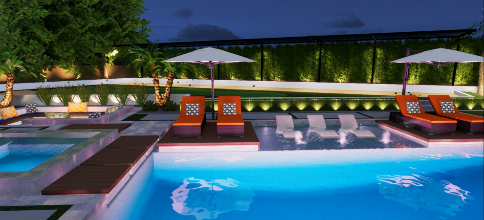 Palm Springs 3D Modern design