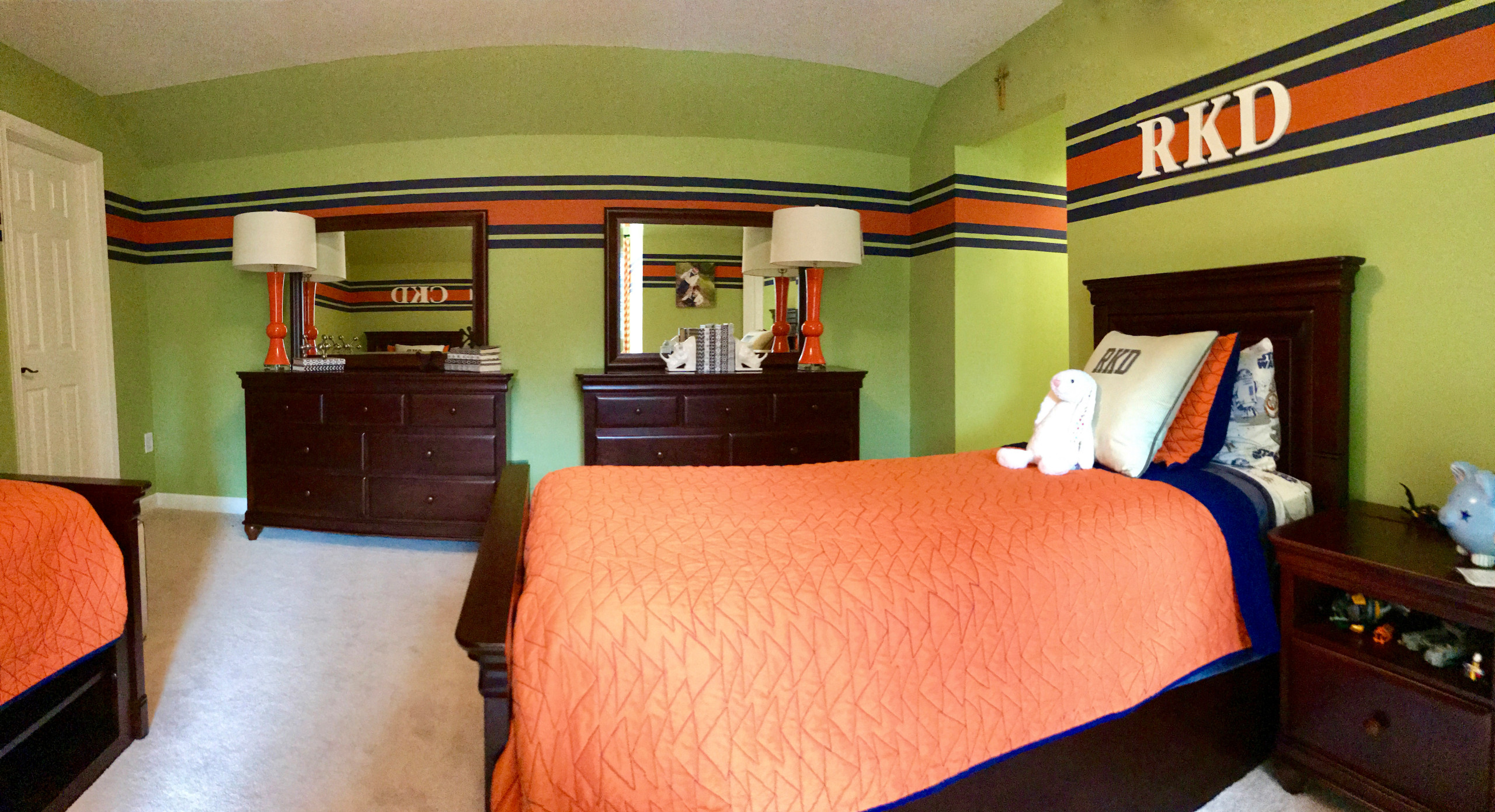 Twin Boys Bedroom