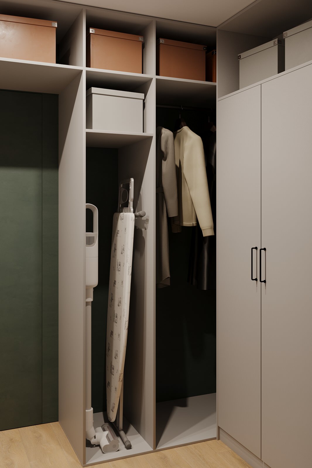 Проект трехкомнатной квартиры