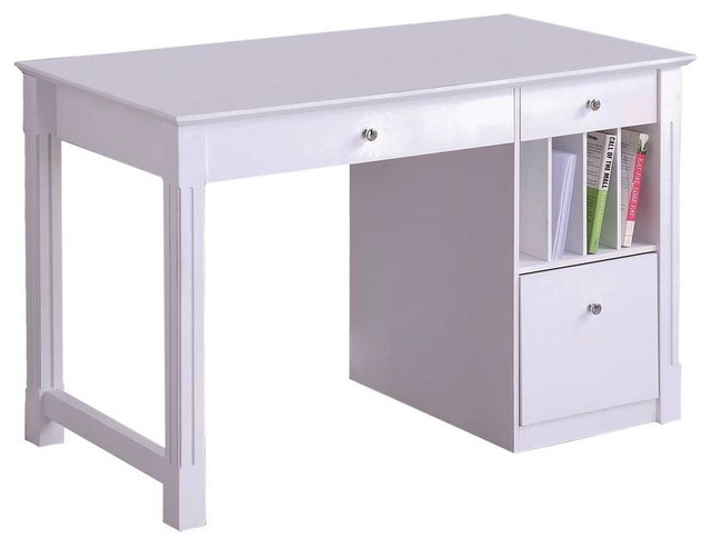 S Home Office Desk With File Storage By Walker Edison Contemporary S Home Office Desk With File Storage By Walker Edison Contemporary Desks And Hutches Organize It