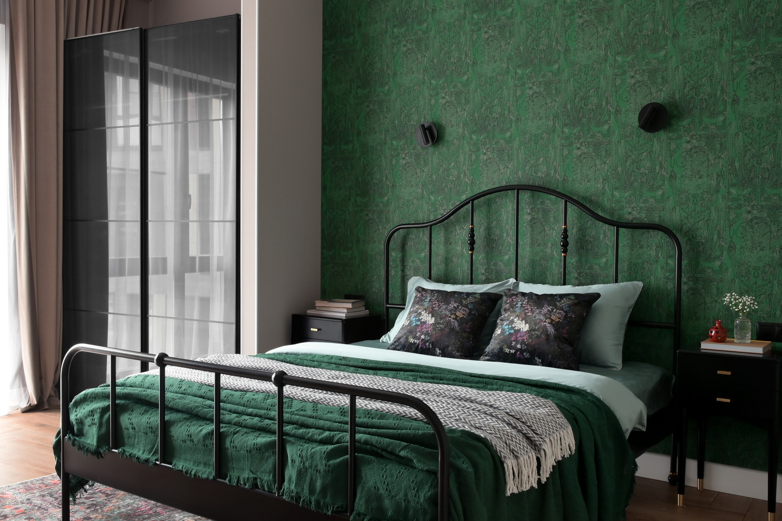 Просторная квартира с природными мотивами