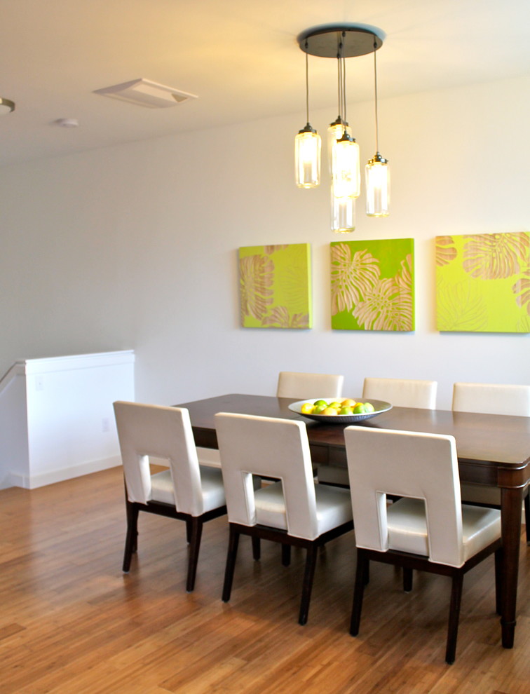 Inspiration for a transitional dining room in Seattle.