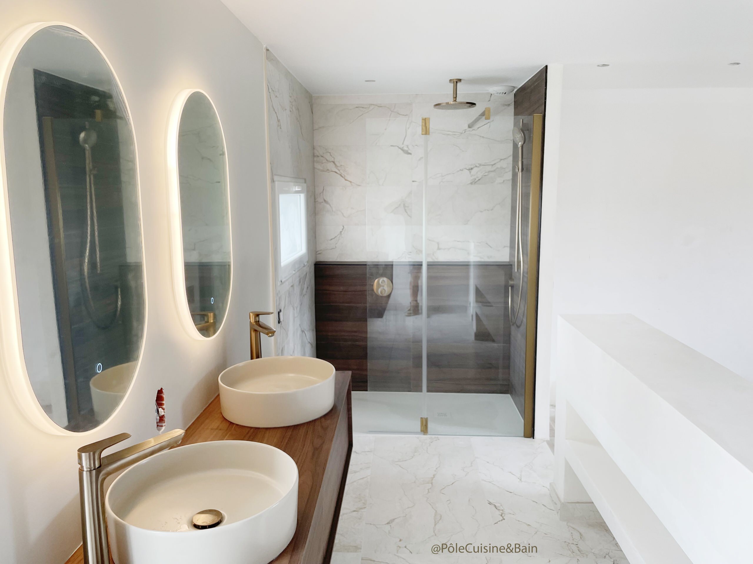 SALLE D'EAU: création dans une chambre parentale de 25m²