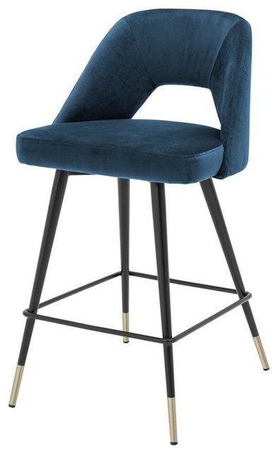 Blue Counter Stool | Eichholtz Avorio 