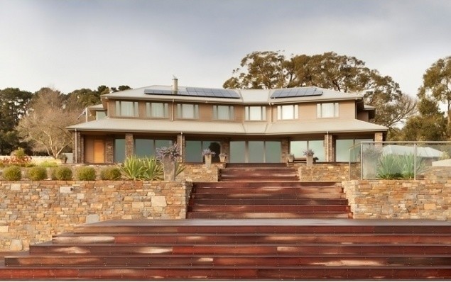 Inspiration for a contemporary exterior in Melbourne.