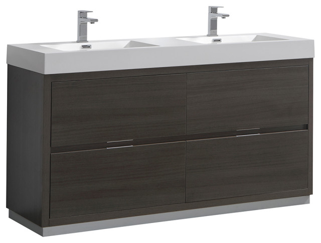 valencia free standing double bathroom sink cabinet