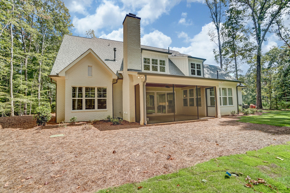 Eastover CS10 Weddington Farmhouse Exterior Charlotte by Linnane Homes Houzz