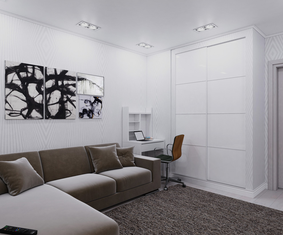 Четырехкомнатная квартира в современном стиле в Клину