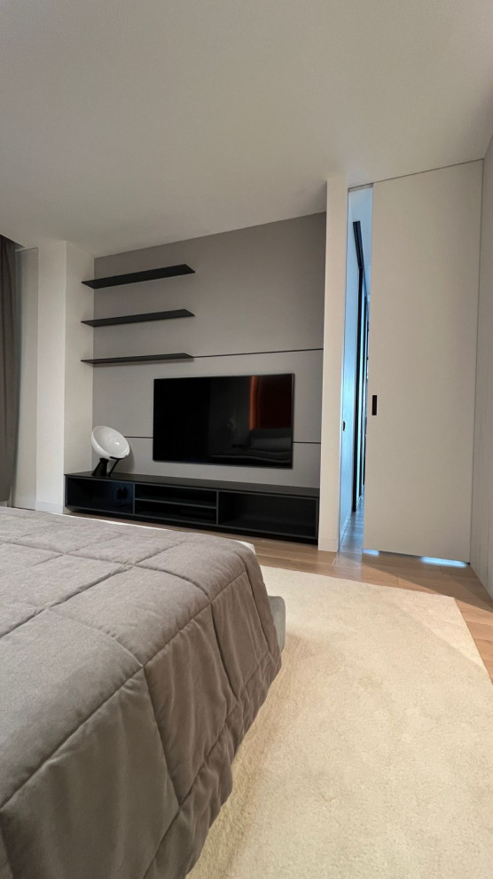 Фотосессия  - двери, мебель и перегородки в московской квартире