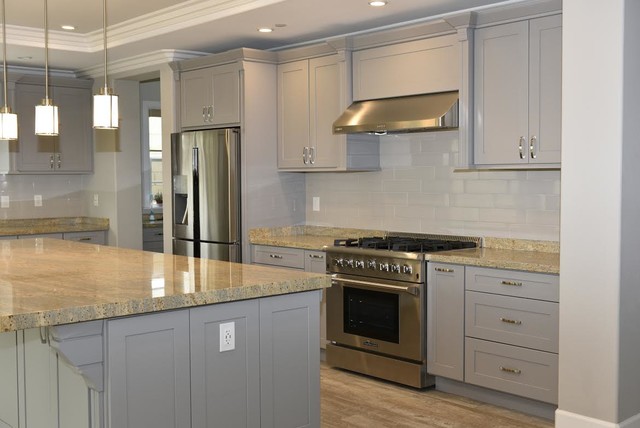 Haven Gray contemporaneo-cocina