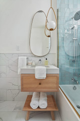 Bathroom of the Week:  Fresh Shower-Tub Combo in 49 Square Feet
