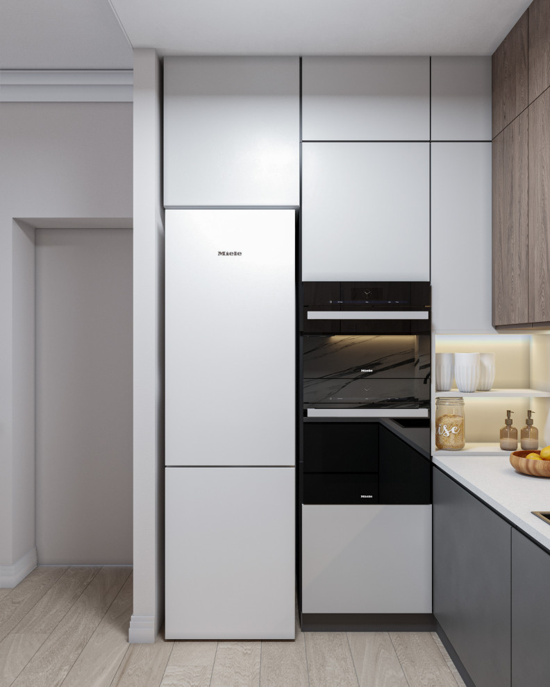 Дизайн трехкомнатной квартиры ЖК Мегаполис-парк 69м2