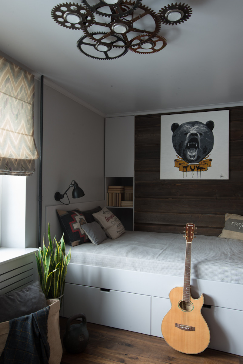 Трёхкомнатная квартира в Царицыно (дизайнер Людмила Данилевич)