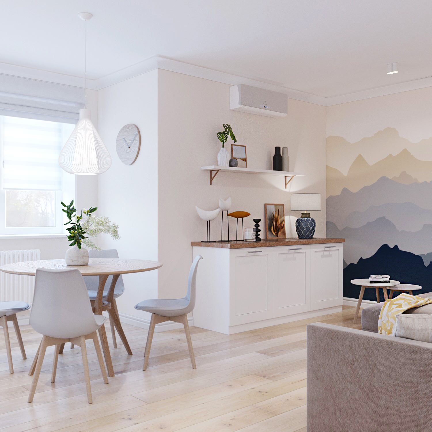 Квартира в скандинавском стиле