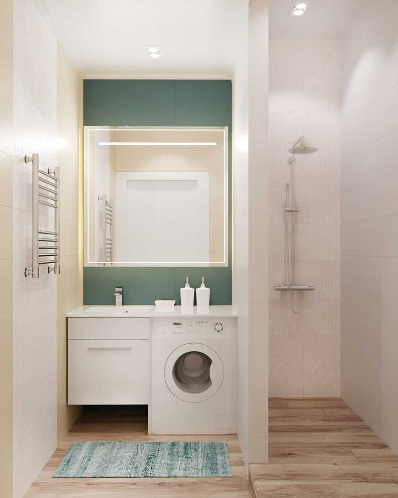 Дизайн проект квартиры 56 м2 в стиле "Средиземноморье"