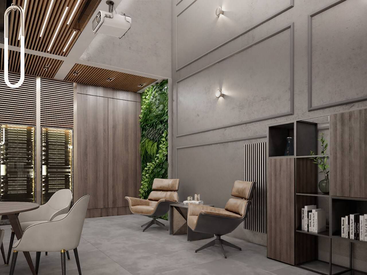 Дизайн проект офиса UNECOM