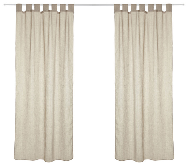 Hilary Linen Curtains With Vertical Stripes Natural And Off White Hilary Linen Curtains With Vertical Stripes Natural And Off White