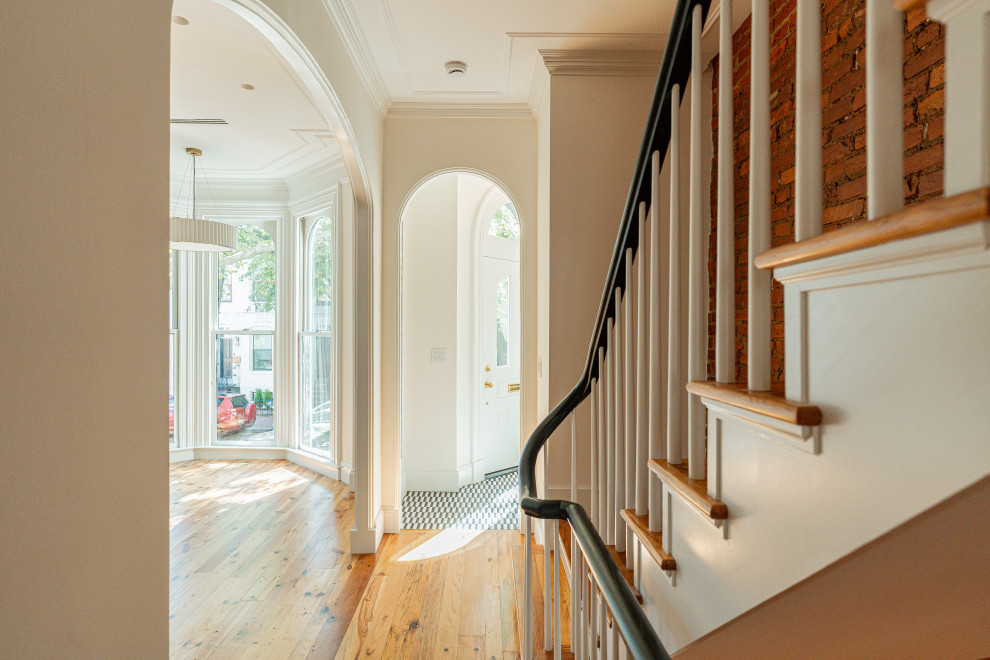 Eclectic Townhome City Scape