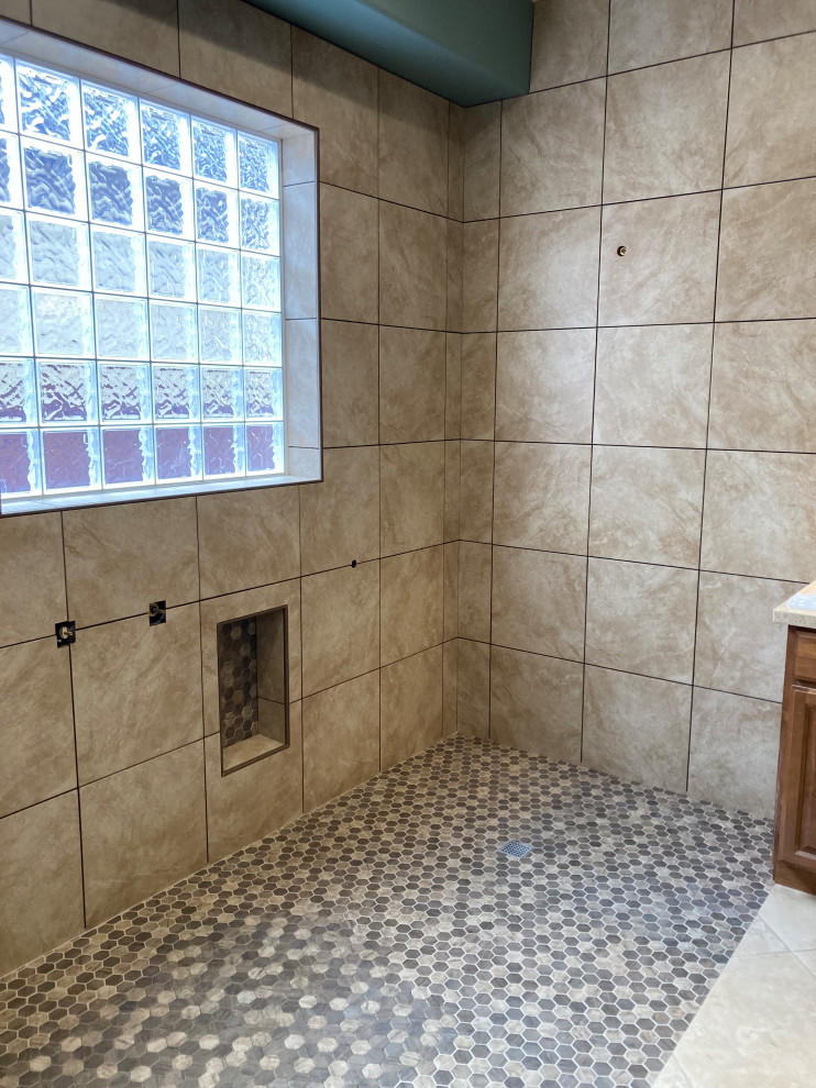 ADA Bathroom/Garage Retrofit and New Flooring