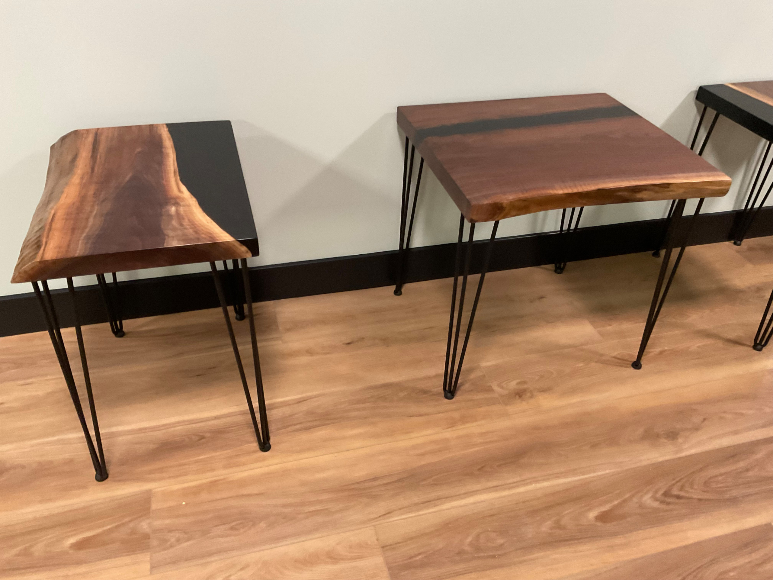 Live Edge/Epoxy River Tables