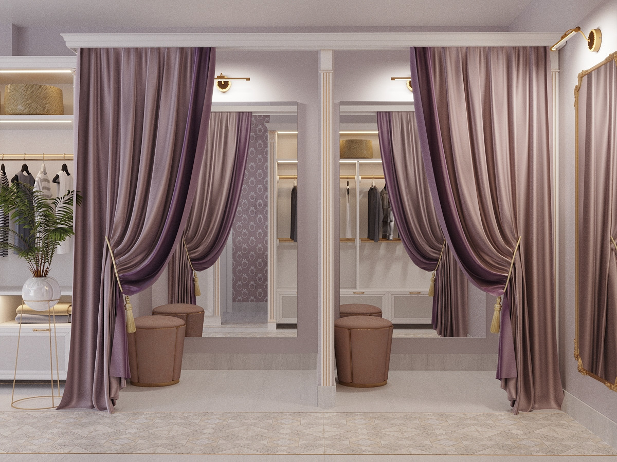 Магазин детской одежды в классическом стиле