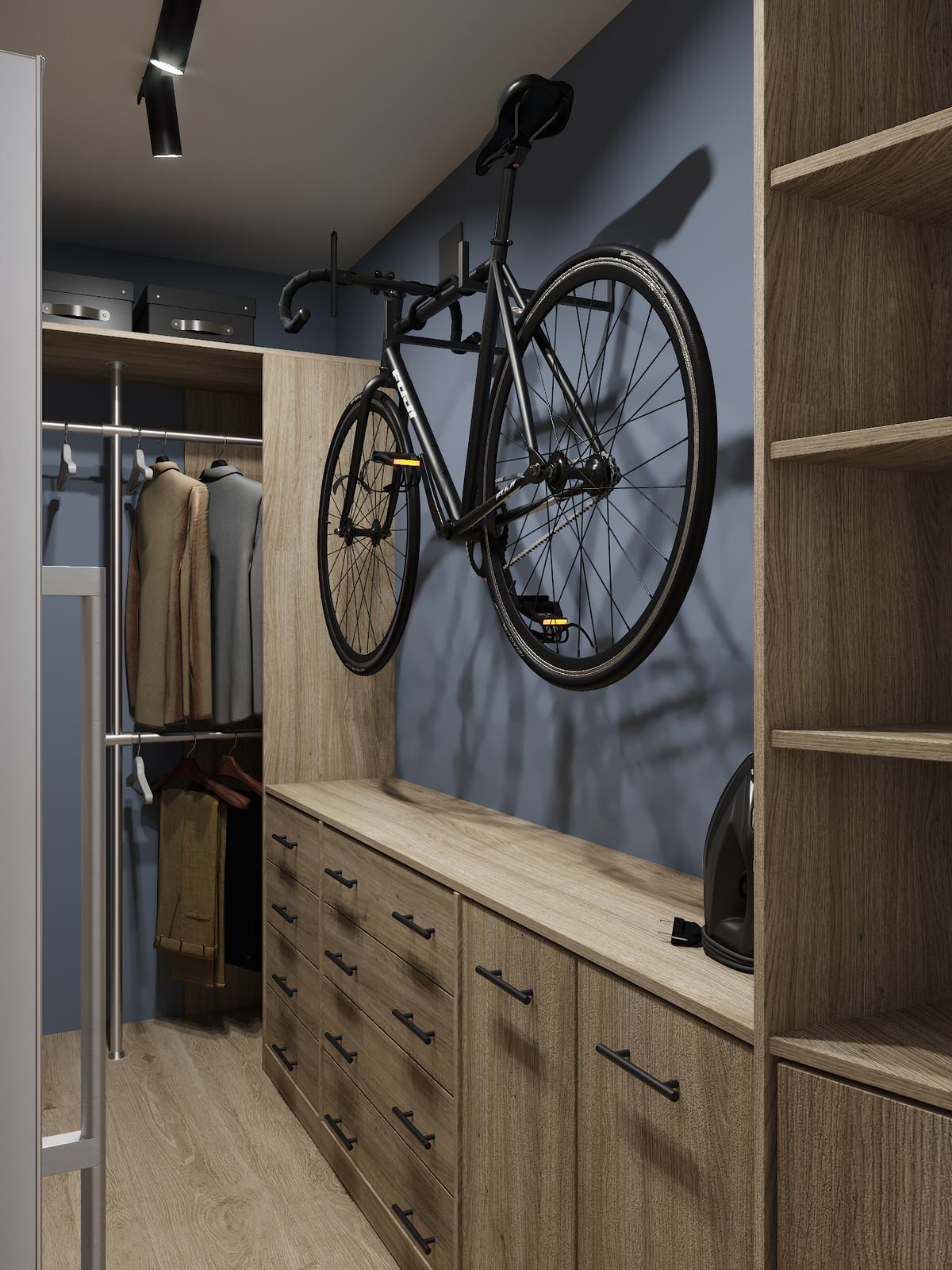 Визуализация дизайн-проекта квартиры 95 м кв, для пары с ребенком