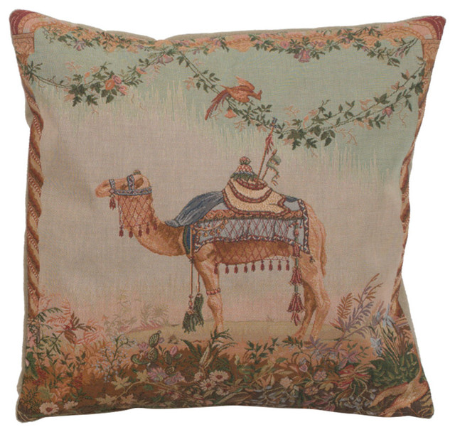 Camel French Cushion, 19"x19", Cushion