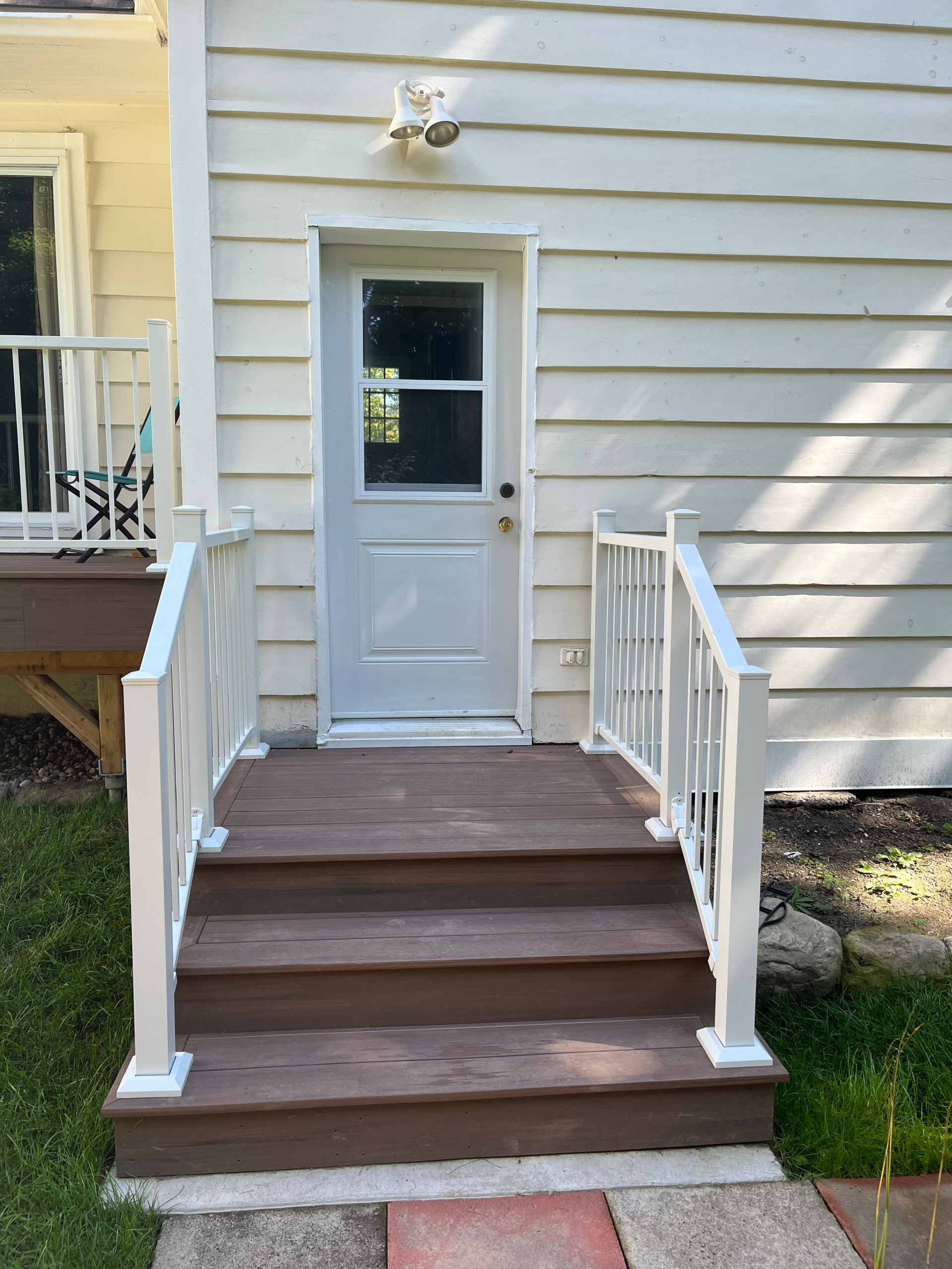 Front Steps + Deck