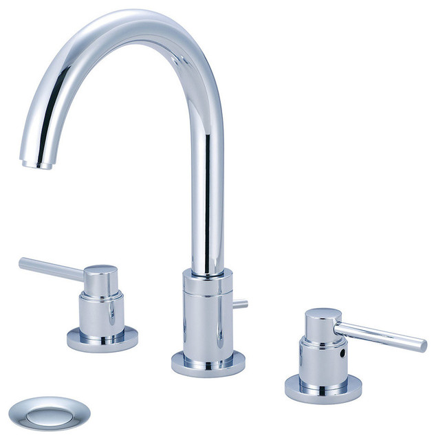 Motegi Two Handle Widespread Bathroom Faucet, Pvd Stainless Steel