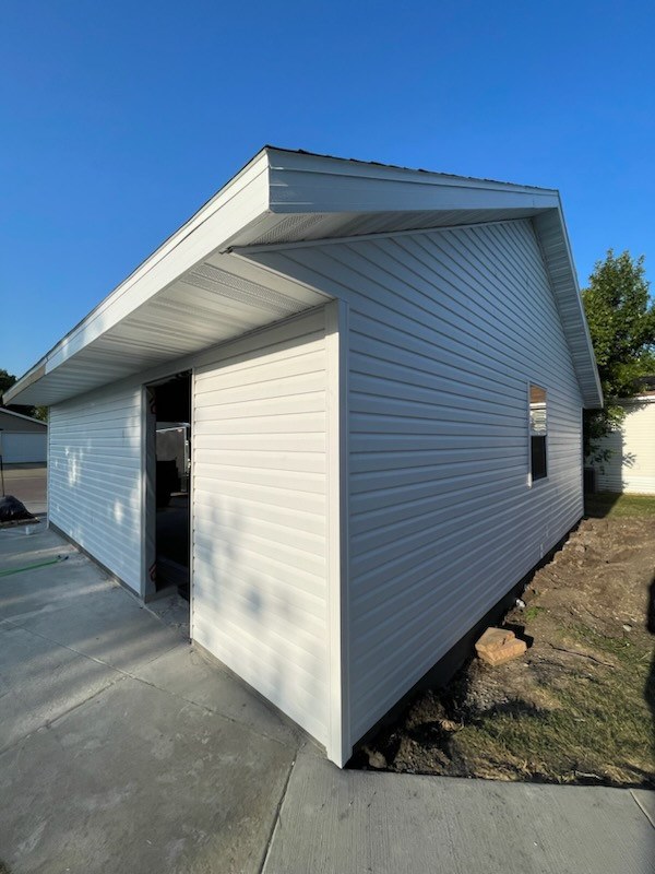 New Double Stall Garage