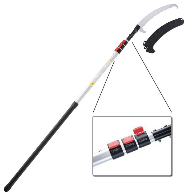 Pole Saw Silky Hayauchi Blade w Notch Sentei 21” Extending Pole Outdoor Power Equipment by