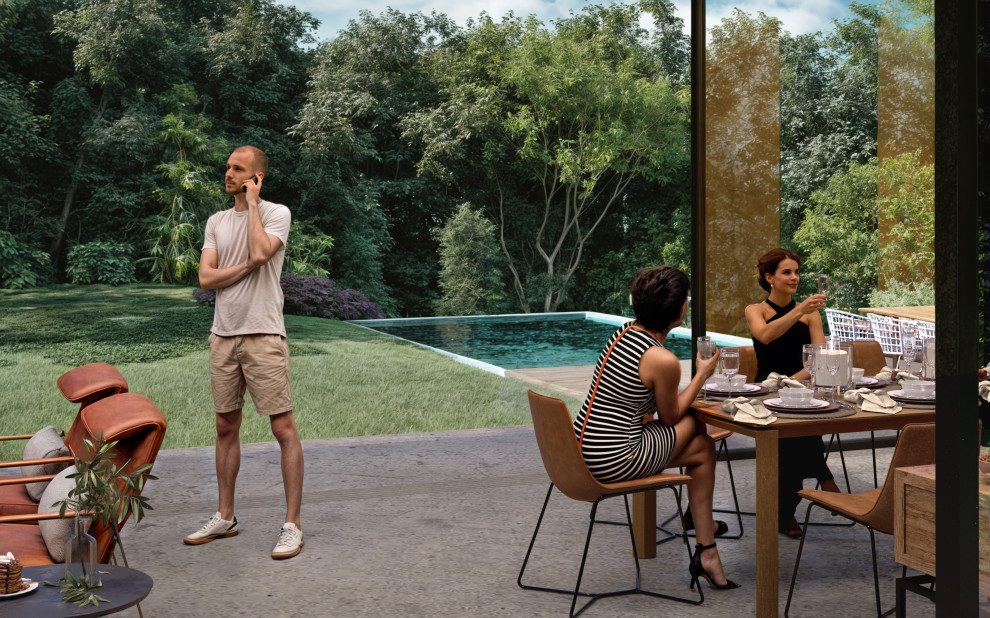 интерьер загородного дома