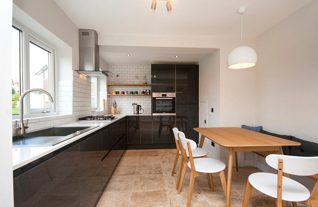 Alderley Edge apartment contemporary-kitchen