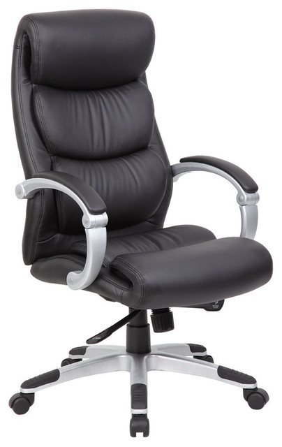 Hinged Arm Executive Chair With Synchro-Tilt