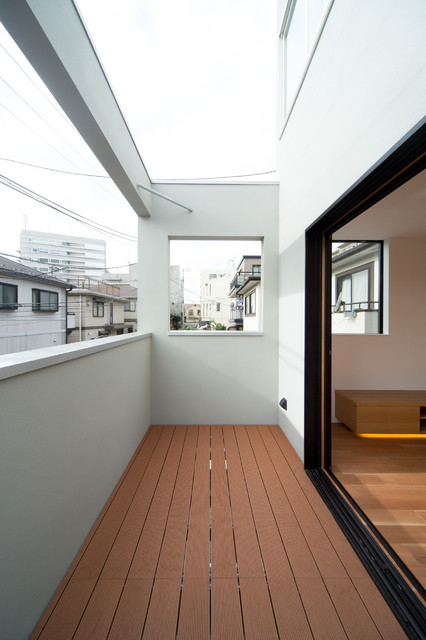 クリエーターの家 skandinavisch-balkon