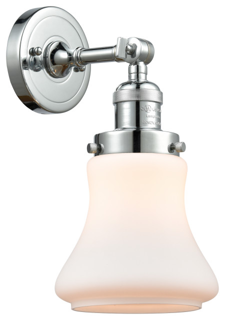 Innovations 203-BK-G191 1 Light Sconce Matte Black