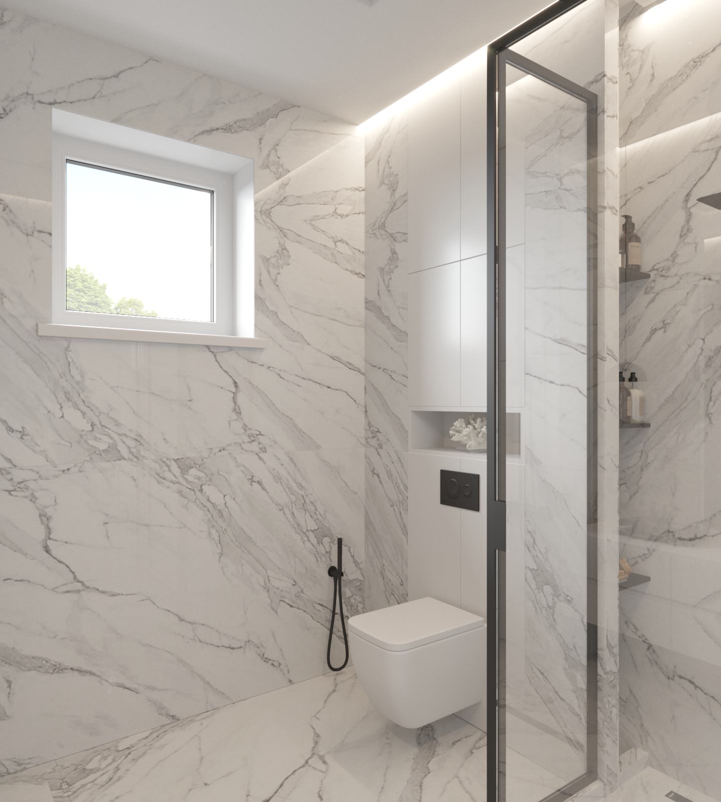 Санузел для частного дома с.Рощино